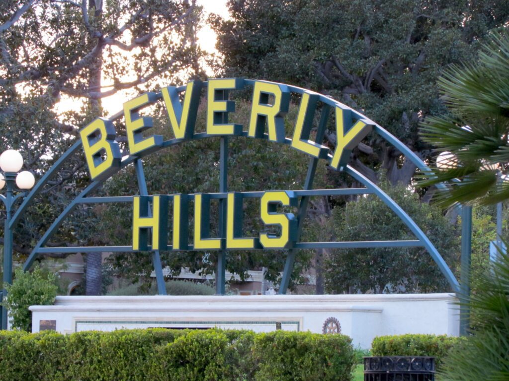 Beverly Hills Sign Los Angeles