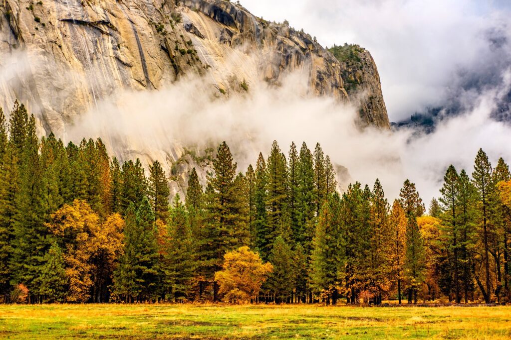 Yosemite in the fall